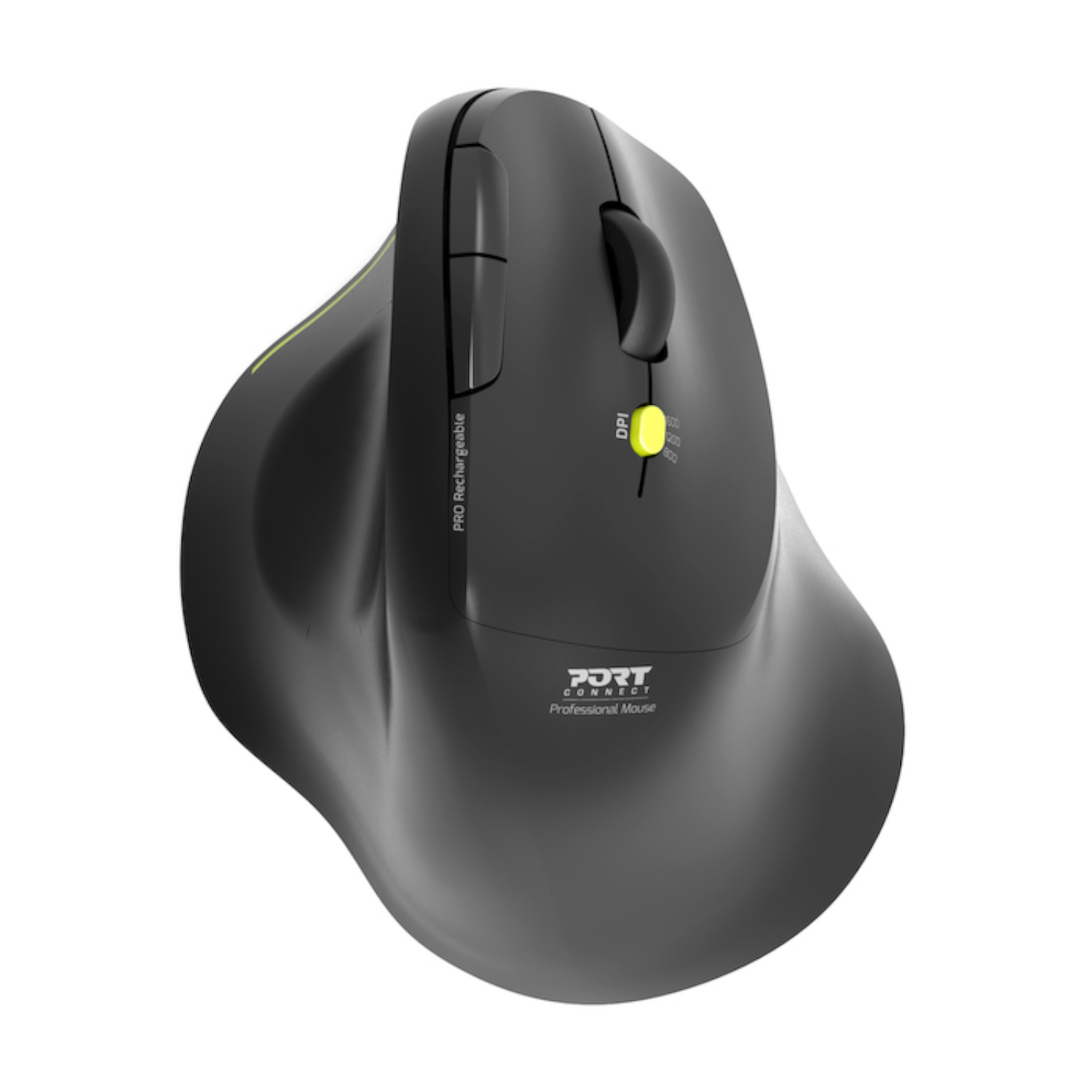 Port Connect 2.4GHz Wireless ERGO SOFT Bluetooth Rechargeable Mouse ...