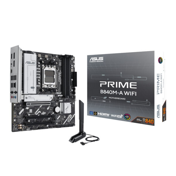 ASUS_PRIME-B840M-AWIFI_wr_01a Asus PRIME B840M-A WIFI M-ATX Gaming Motherboard