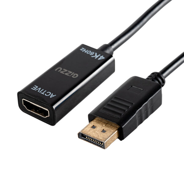 GIZZU-GAPDPHA-45-0004-Edit_1500x1500 Gizzu 4K60Hz DisplayPort to HDMI Active Adapter