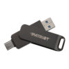 Patriot Rage R550 128GB USB3.2 Swing Type A to Type-C Flash Drive