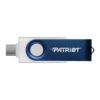 Patriot Xporter X550 128GB USB3.2 Swing Type A to Type-C Flash Drive
