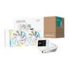 R-LM240-WHDMMC-1_DeepCool-LM240-ARGB-240mm-AiO-Liquid-Cooler-White_wr_01a DeepCool LM240 ARGB 240mm AiO CPU Liquid Cooler - White
