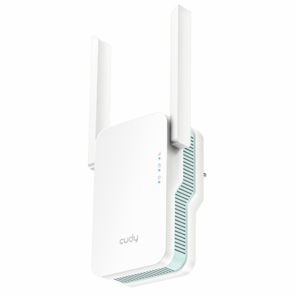 Cudy AX1500 Dual-Band Wi-Fi 6 Range Extender (Wall Plug)-White