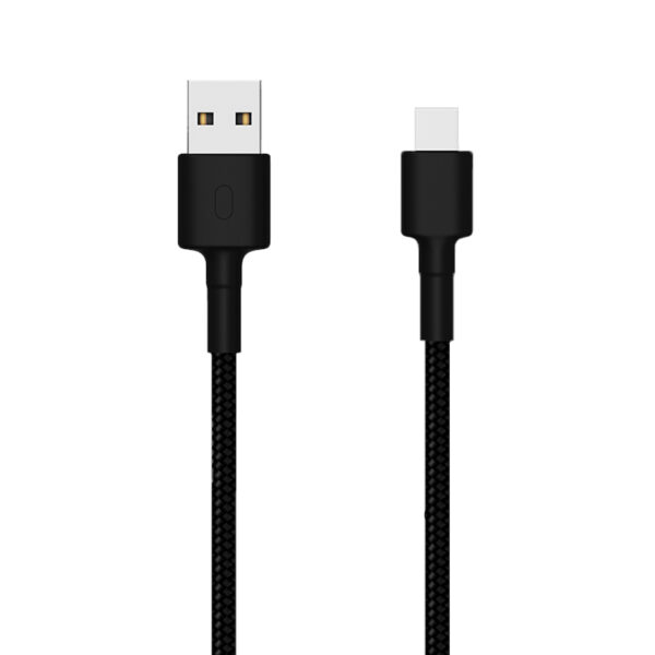 SJV4109GL_wr_01a Xiaomi Braided USB Type-C Cable 100cm (Black)